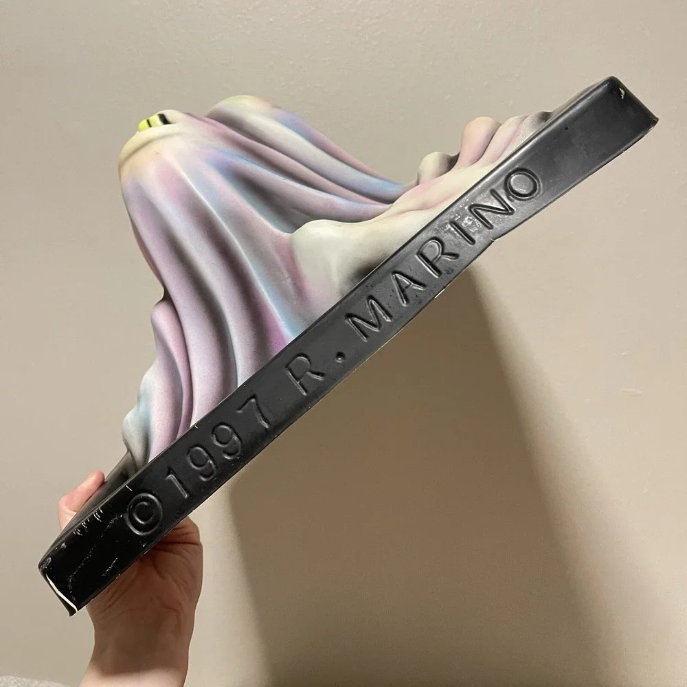 Black Light Illusions R. J. Marino 1997 3D Screaming Ghost Horror Mask Halloween